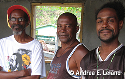 Garifuna drummer